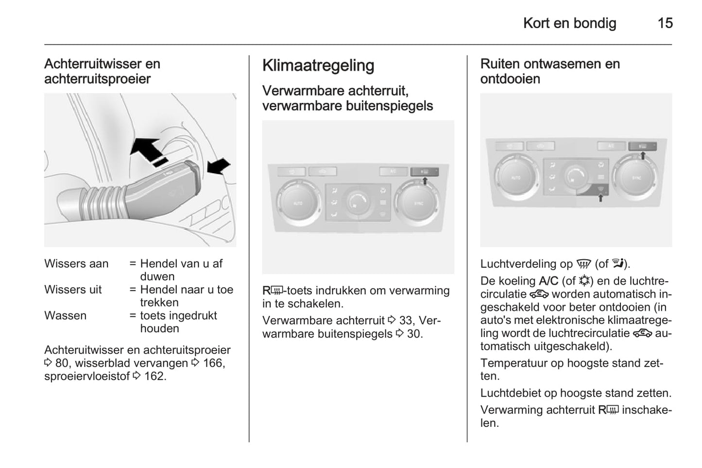 2015-2016 Opel Antara Gebruikershandleiding | Nederlands