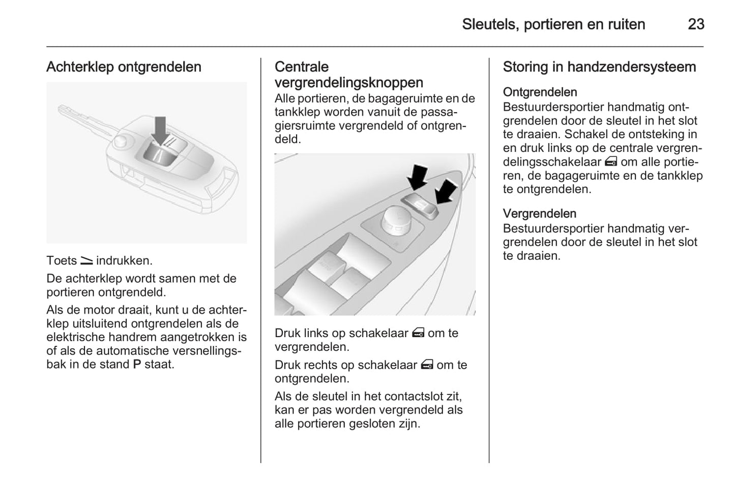 2015-2016 Opel Antara Gebruikershandleiding | Nederlands