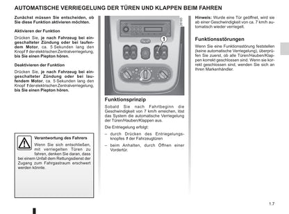 2010-2014 Dacia Duster Bedienungsanleitung | Deutsch