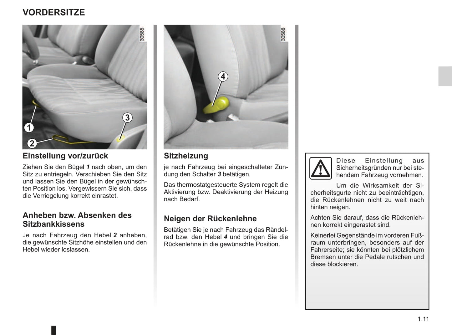 2010-2014 Dacia Duster Bedienungsanleitung | Deutsch