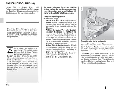 2010-2014 Dacia Duster Bedienungsanleitung | Deutsch