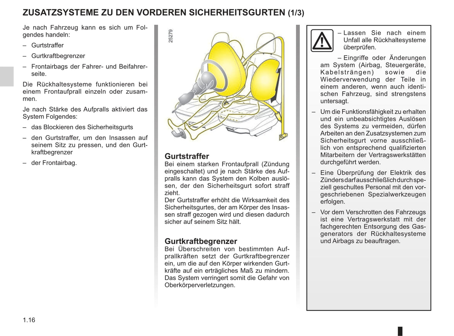 2010-2014 Dacia Duster Bedienungsanleitung | Deutsch