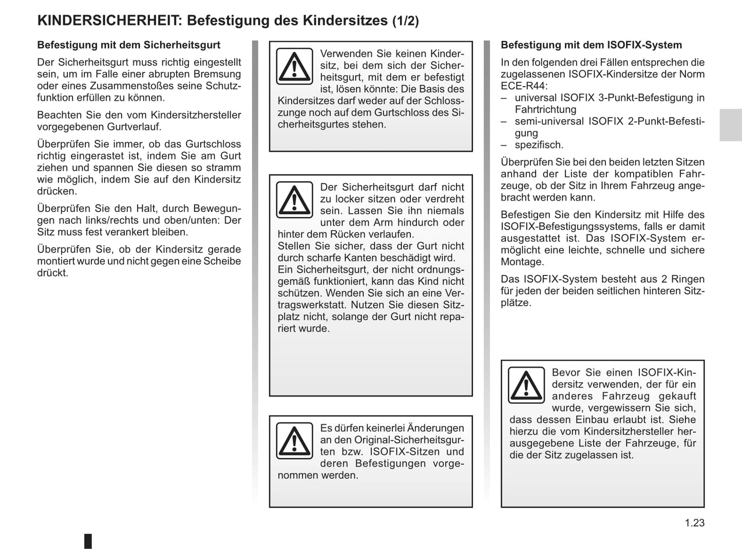 2010-2014 Dacia Duster Bedienungsanleitung | Deutsch