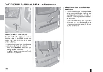 2018-2019 Renault Trafic Owner's Manual | French