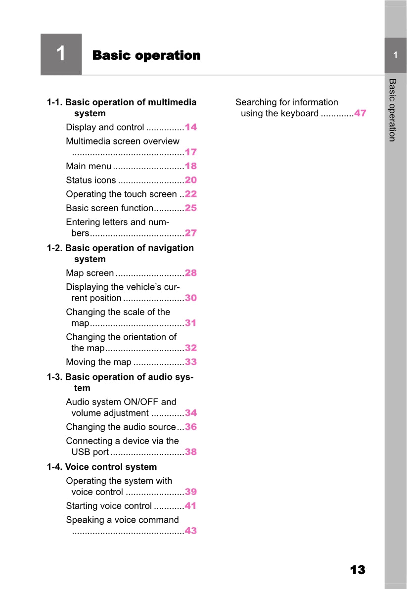 Toyota bZ4X Multimedia Owner's Manual 2022 - 2023