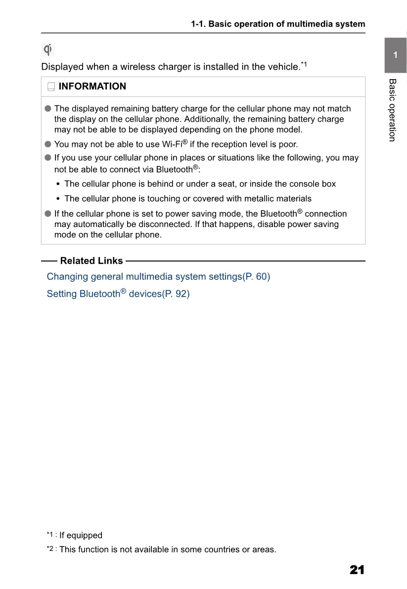 Toyota bZ4X Multimedia Owner's Manual 2022 - 2023