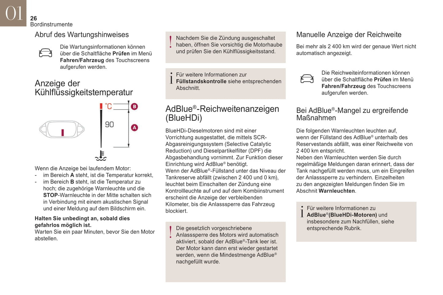 2019-2020 DS Automobiles DS 3 Crossback/DS 3 Crossback E-Tense Owner's Manual | German