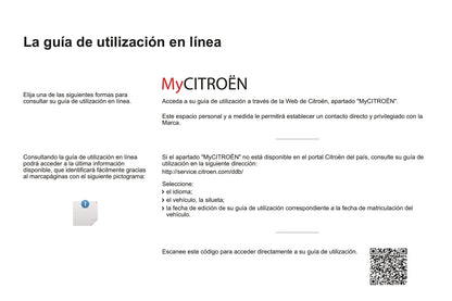 2016-2017 Citroën C-Elysée Owner's Manual | Spanish