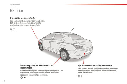 2016-2017 Citroën C-Elysée Owner's Manual | Spanish