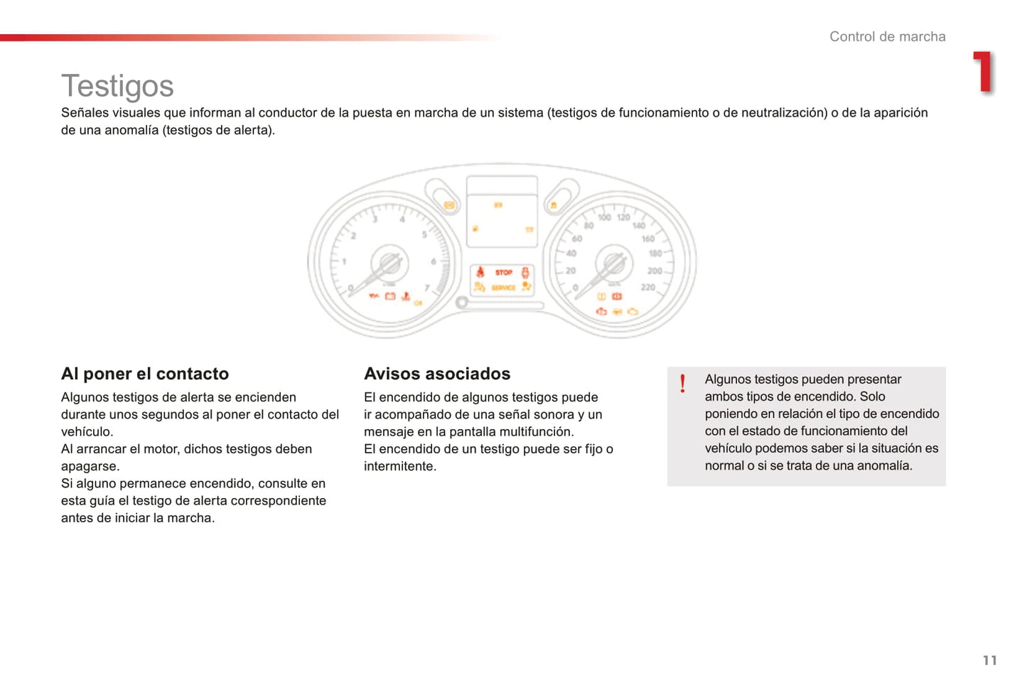 2016-2017 Citroën C-Elysée Owner's Manual | Spanish