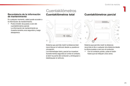 2016-2017 Citroën C-Elysée Owner's Manual | Spanish