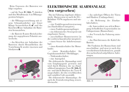 2001-2005 Lancia Lybra Gebruikershandleiding | Duits