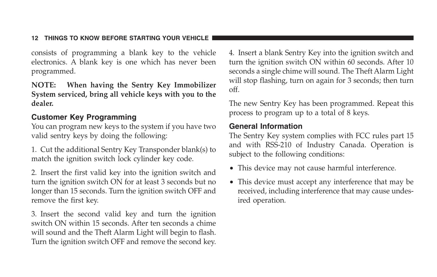 2005 Dodge Neon SRT-4 Owner's Manual | English