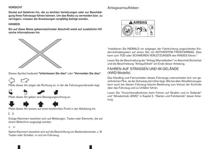 2017-2018 Renault Alaskan Bedienungsanleitung | Deutsch