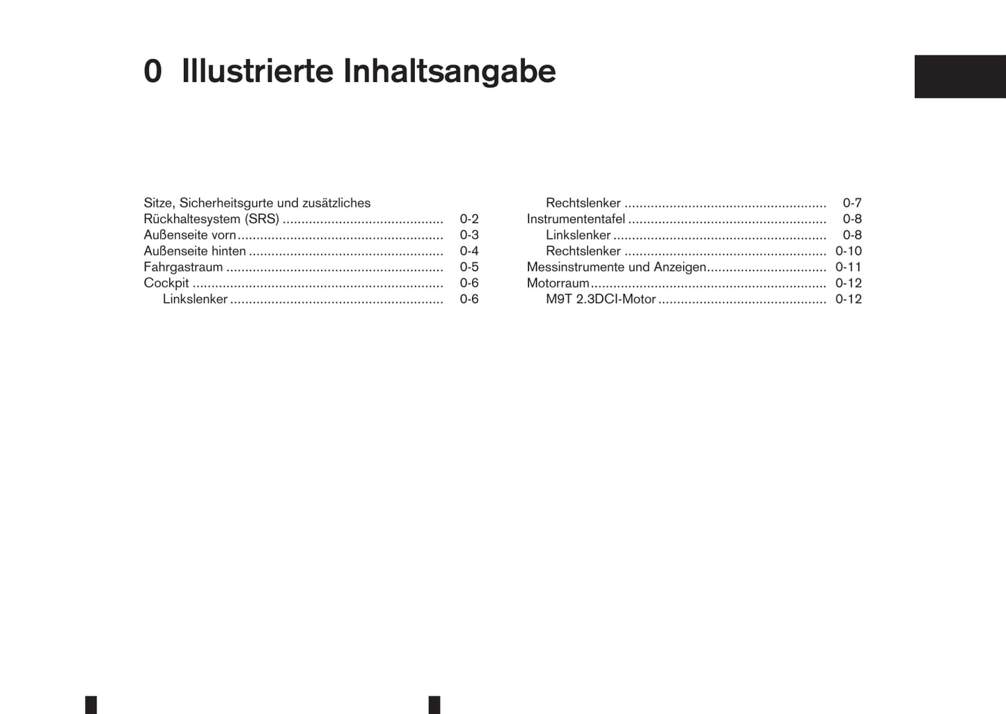 2017-2018 Renault Alaskan Bedienungsanleitung | Deutsch