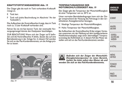 2011-2012 Fiat Panda Gebruikershandleiding | Duits