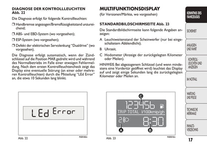 2011-2012 Fiat Panda Gebruikershandleiding | Duits