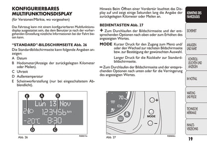 2011-2012 Fiat Panda Gebruikershandleiding | Duits