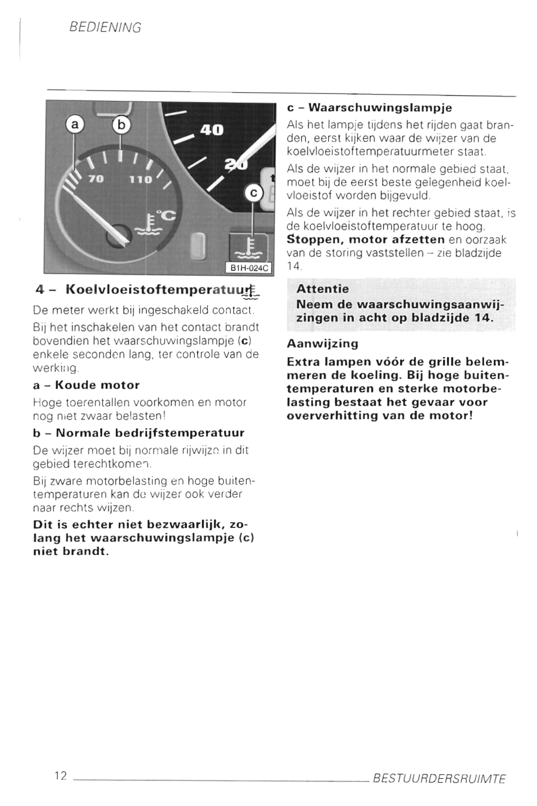 1998-2002 Volkswagen Golf Owner's Manual | Dutch