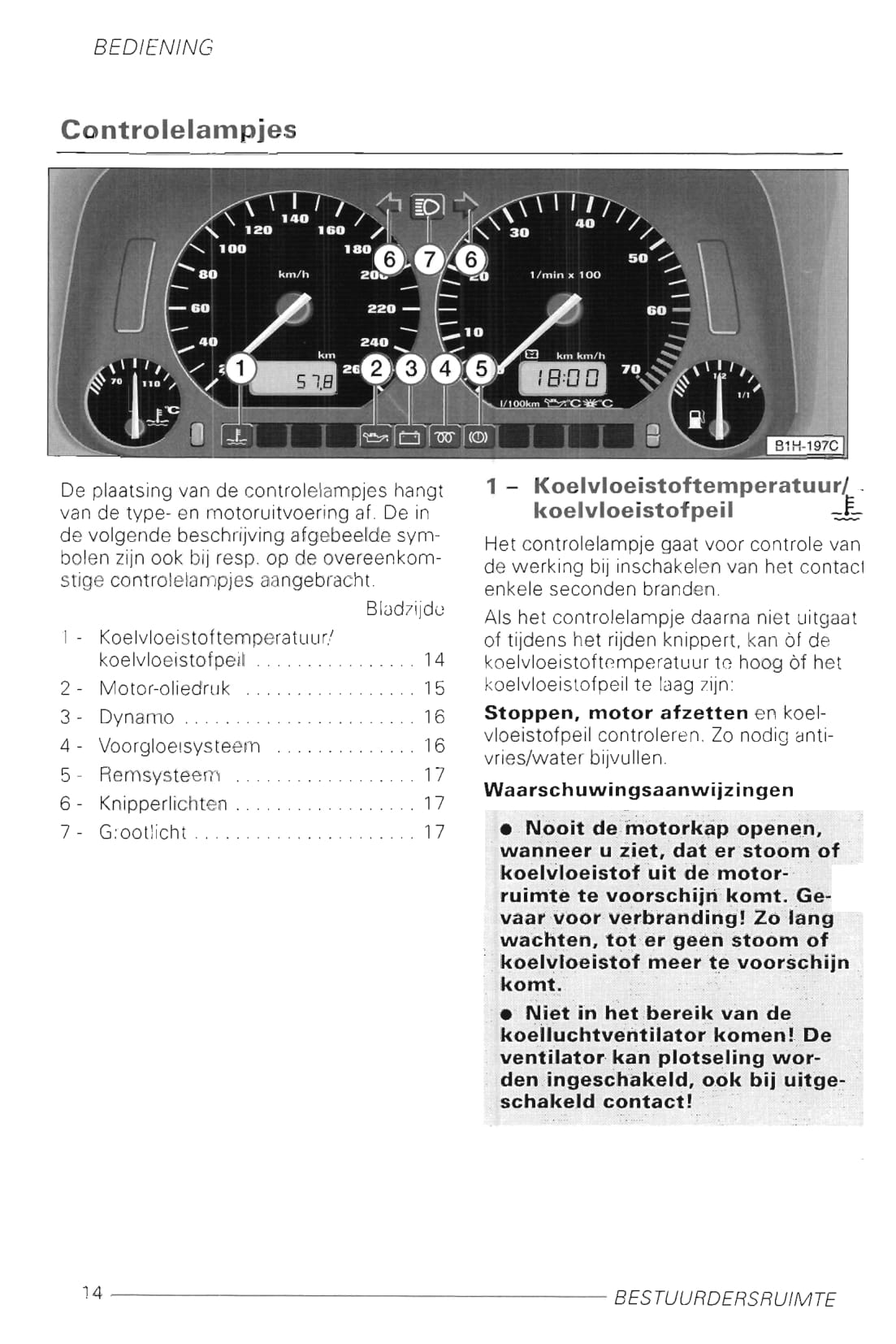 1998-2002 Volkswagen Golf Owner's Manual | Dutch