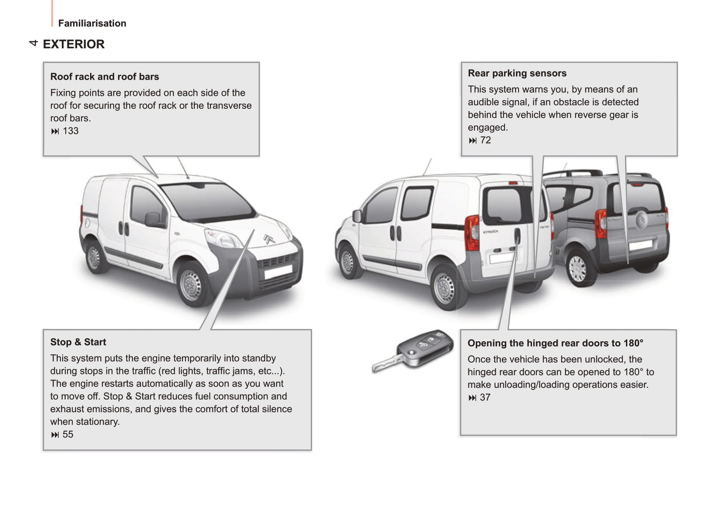 2008-2015 Citroën Nemo Manuel du propriétaire | Anglais