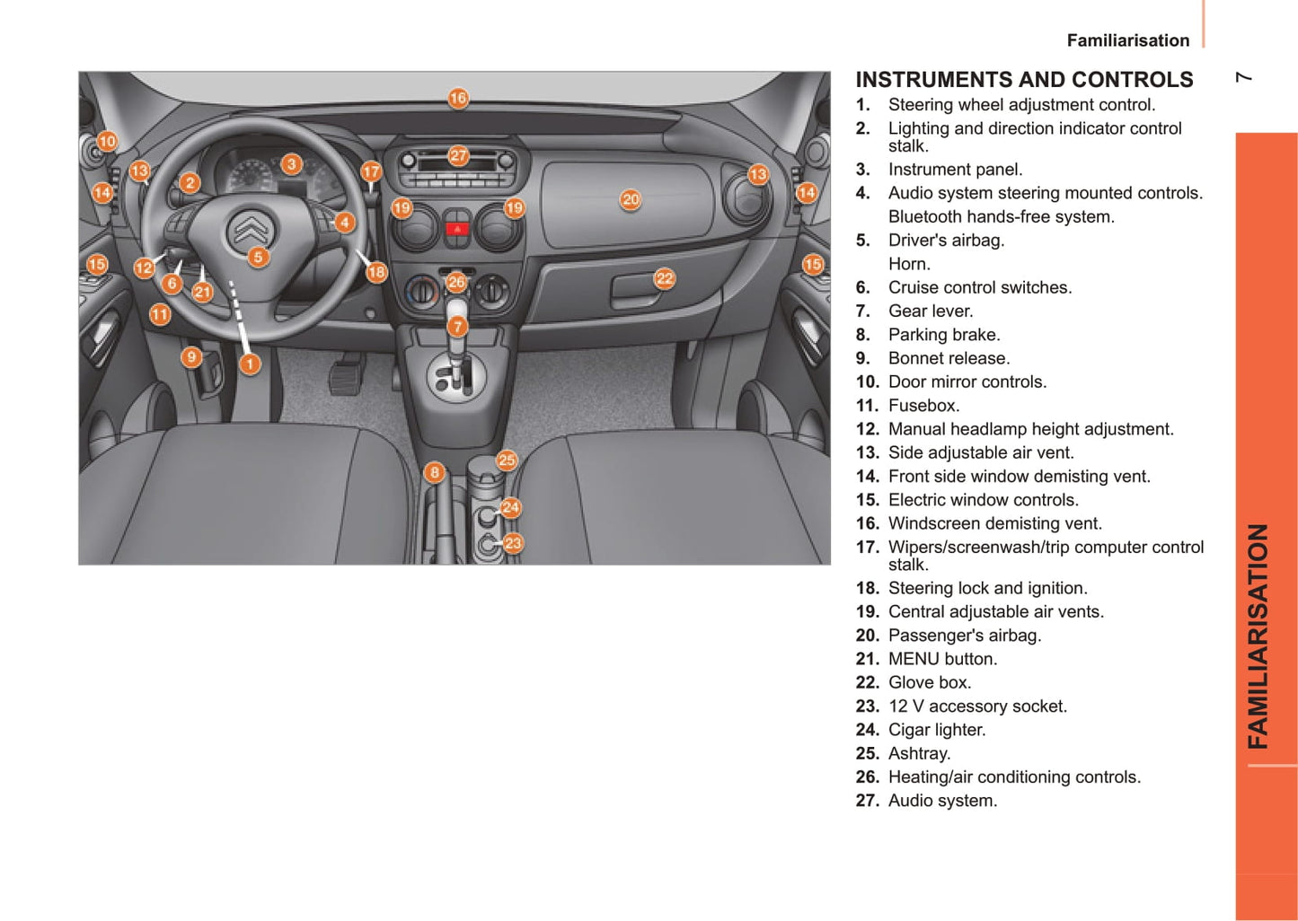 2008-2015 Citroën Nemo Manuel du propriétaire | Anglais