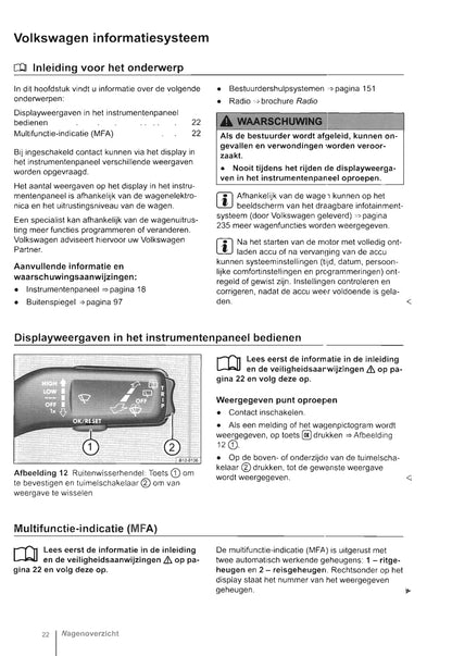 2012-2016 Volkswagen Up Owner's Manual | Dutch