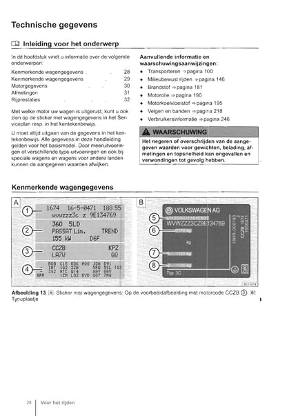 2012-2016 Volkswagen Up Owner's Manual | Dutch