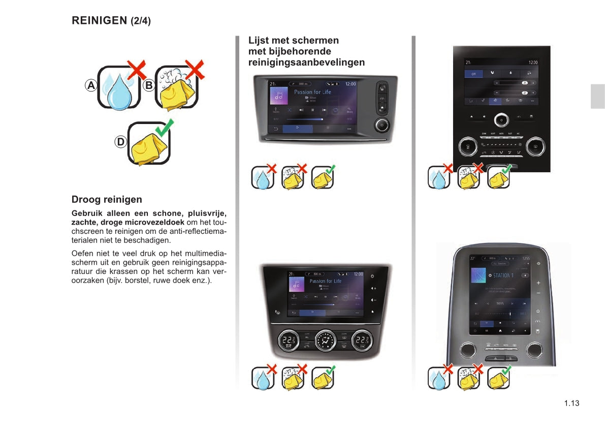 Renault Easy Connect - Multimediasysteen Easy Link-Systeem Handleiding 12/2020