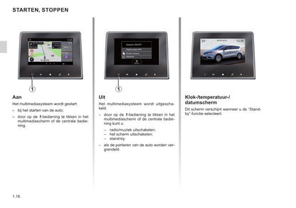 Renault Easy Connect - Multimediasysteen Easy Link-Systeem Handleiding 12/2020