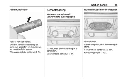 2018 Opel Mokka/Mokka X Owner's Manual | Dutch