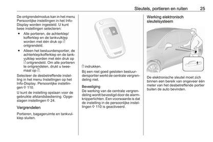 2018 Opel Mokka/Mokka X Owner's Manual | Dutch