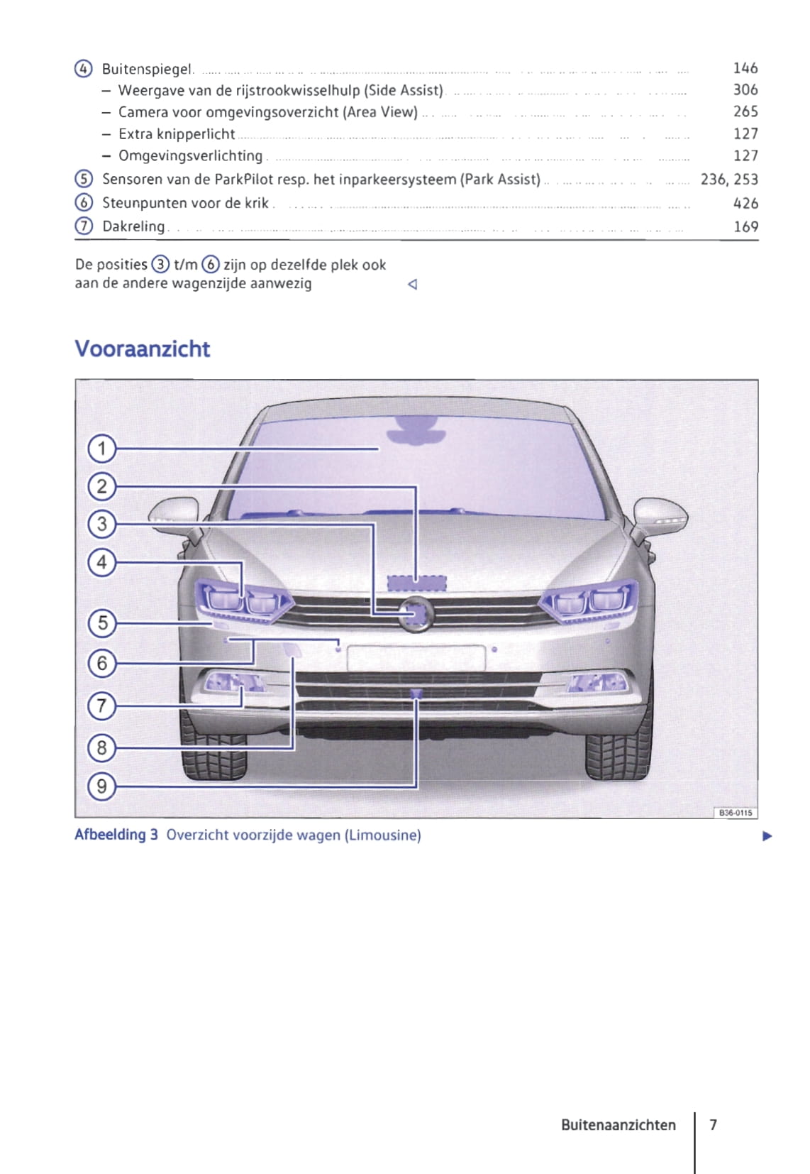 2014-2019 Volkswagen Passat Owner's Manual | Dutch