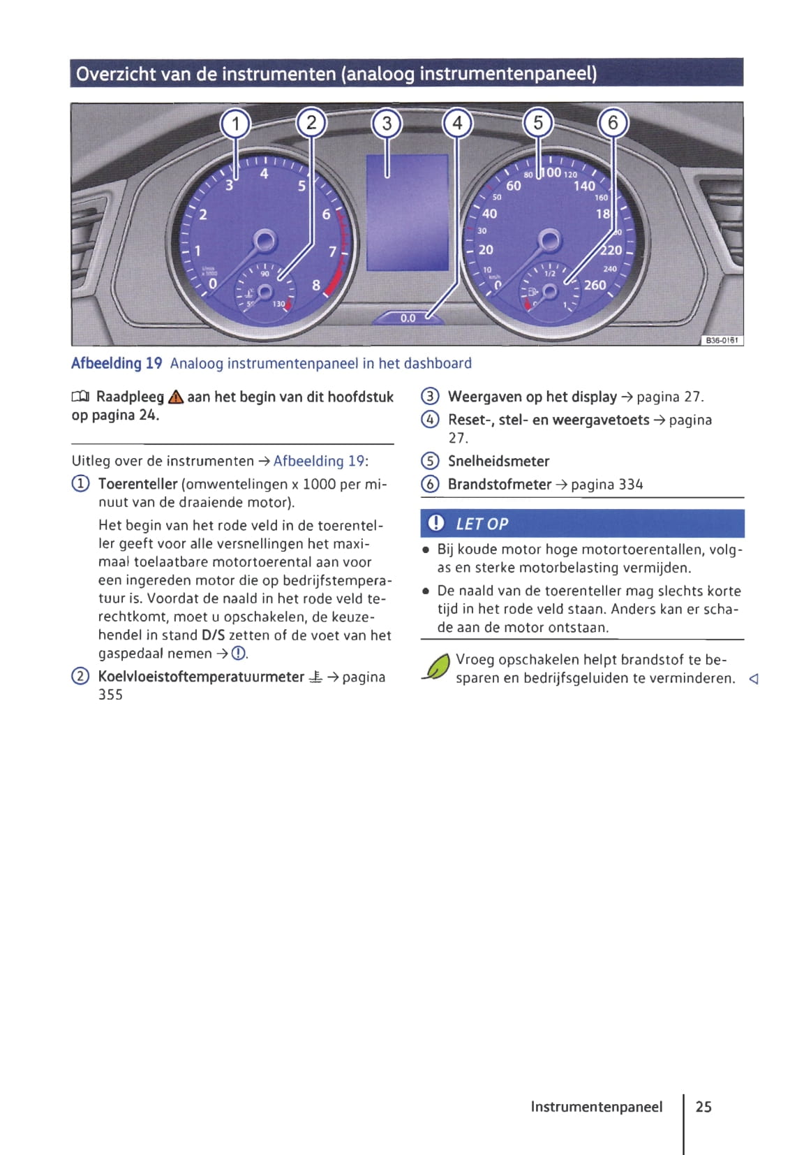 2014-2019 Volkswagen Passat Owner's Manual | Dutch