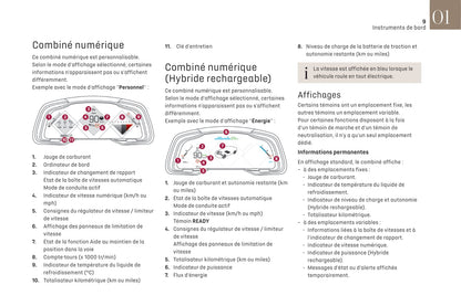 2021-2023 DS Automobiles DS 9/DS 9 E-Tense Owner's Manual | French