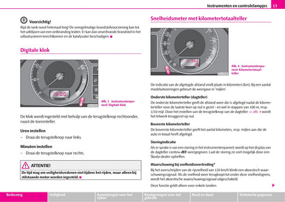 2007-2008 Skoda Superb Owner's Manual | Dutch