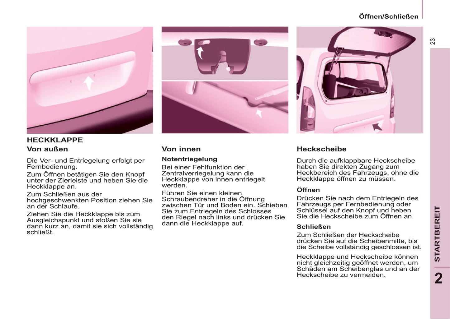 2011-2012 Peugeot Partner Gebruikershandleiding | Duits