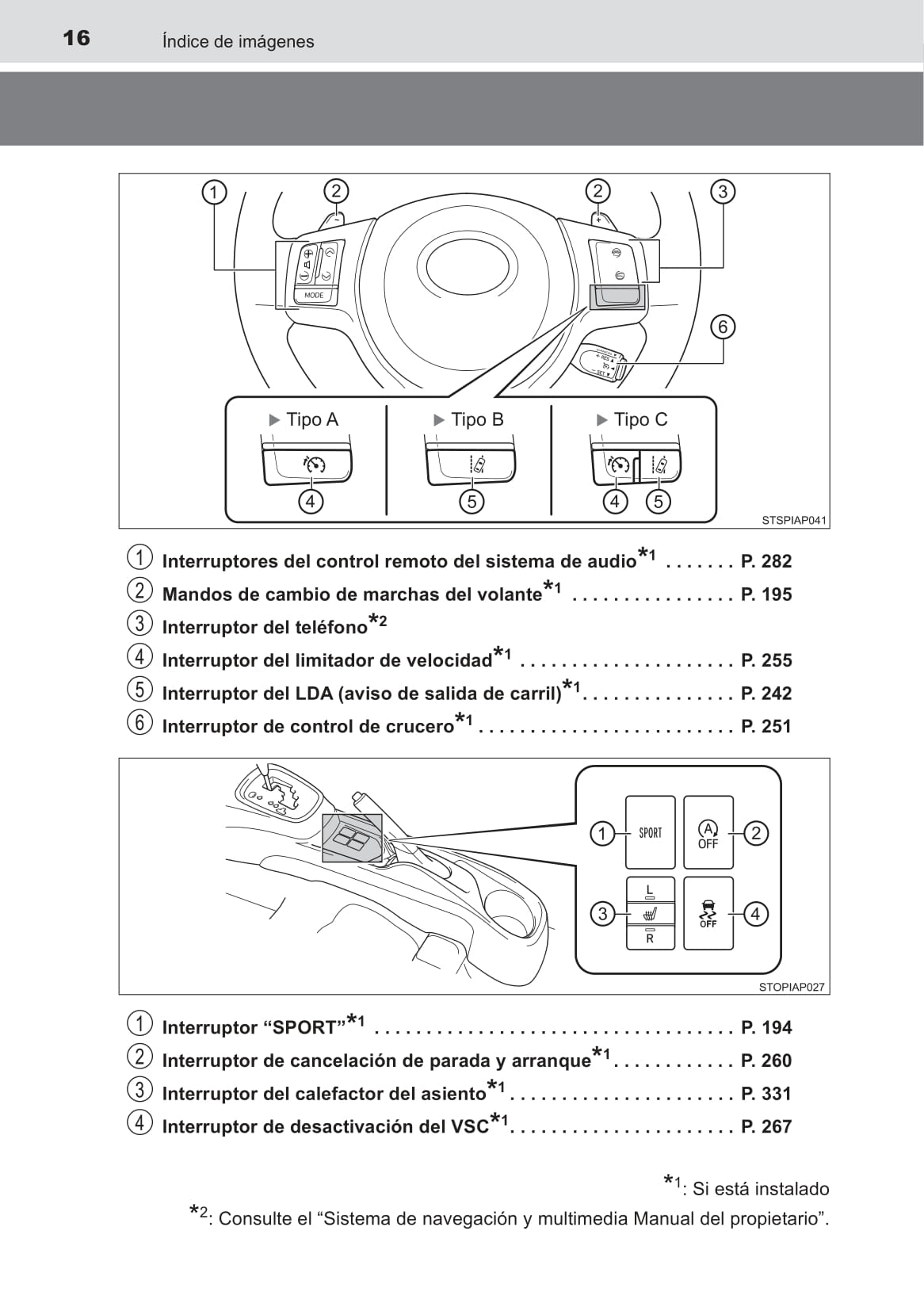 2016 Toyota Yaris Owner's Manual | Spanish