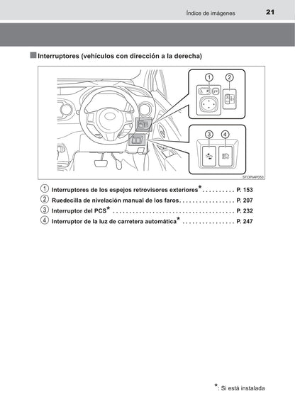 2016 Toyota Yaris Owner's Manual | Spanish