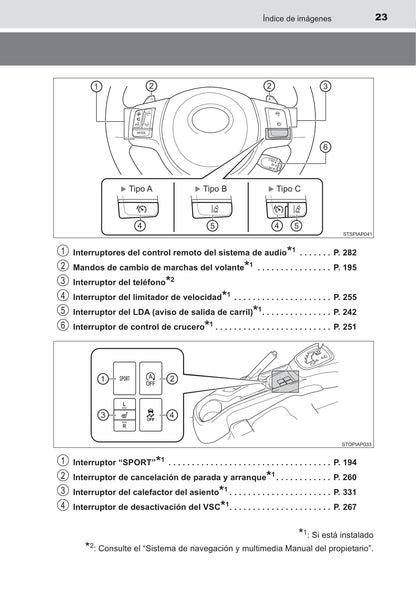 2016 Toyota Yaris Owner's Manual | Spanish