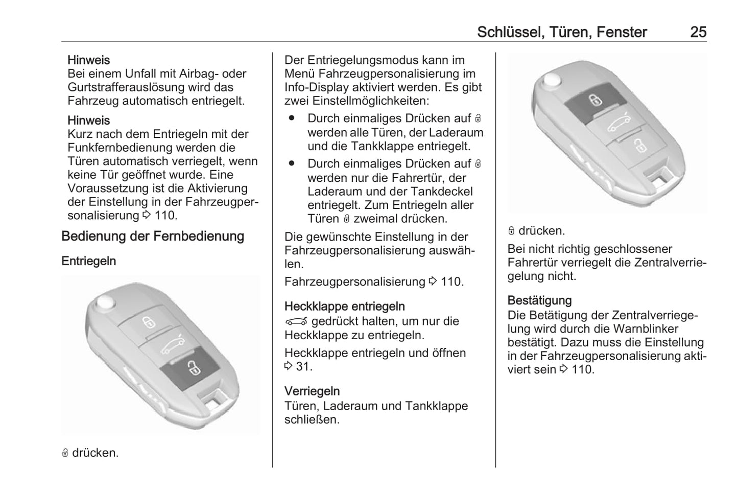 2017-2018 Opel Grandland X Gebruikershandleiding | Duits