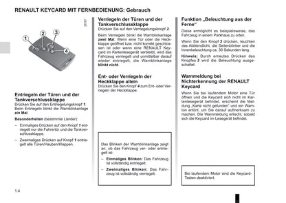 2012-2013 Renault Laguna Owner's Manual | German