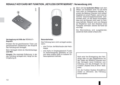 2012-2013 Renault Laguna Owner's Manual | German