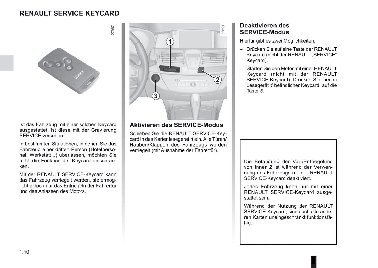 2012-2013 Renault Laguna Owner's Manual | German