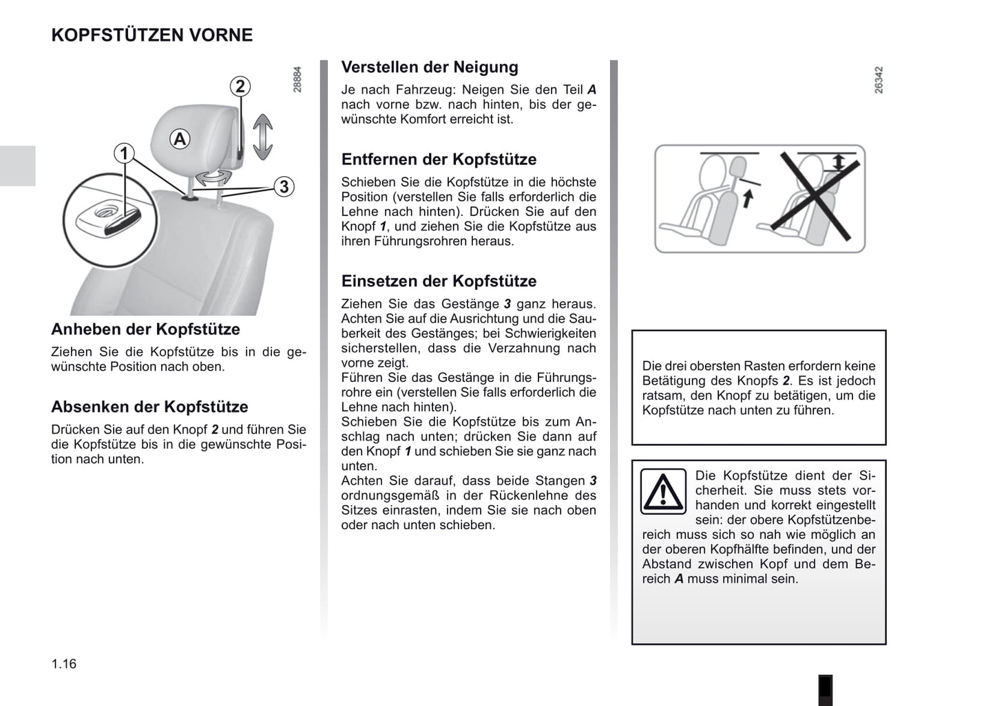 2012-2013 Renault Laguna Owner's Manual | German