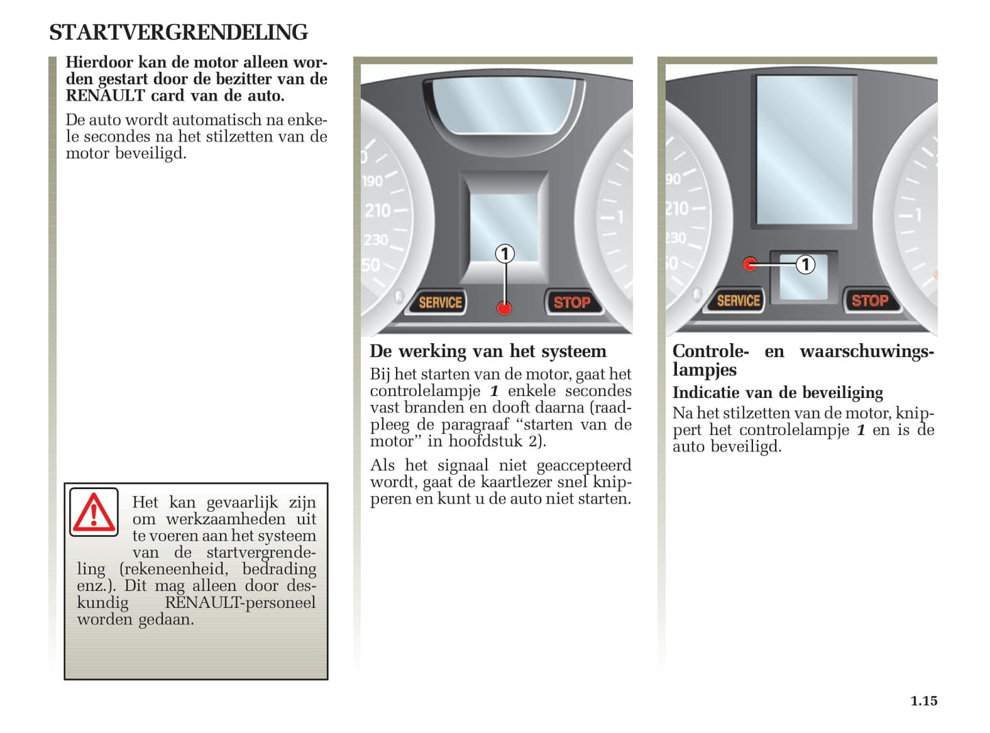 2005-2006 Renault Mégane Grandtour Owner's Manual | Dutch