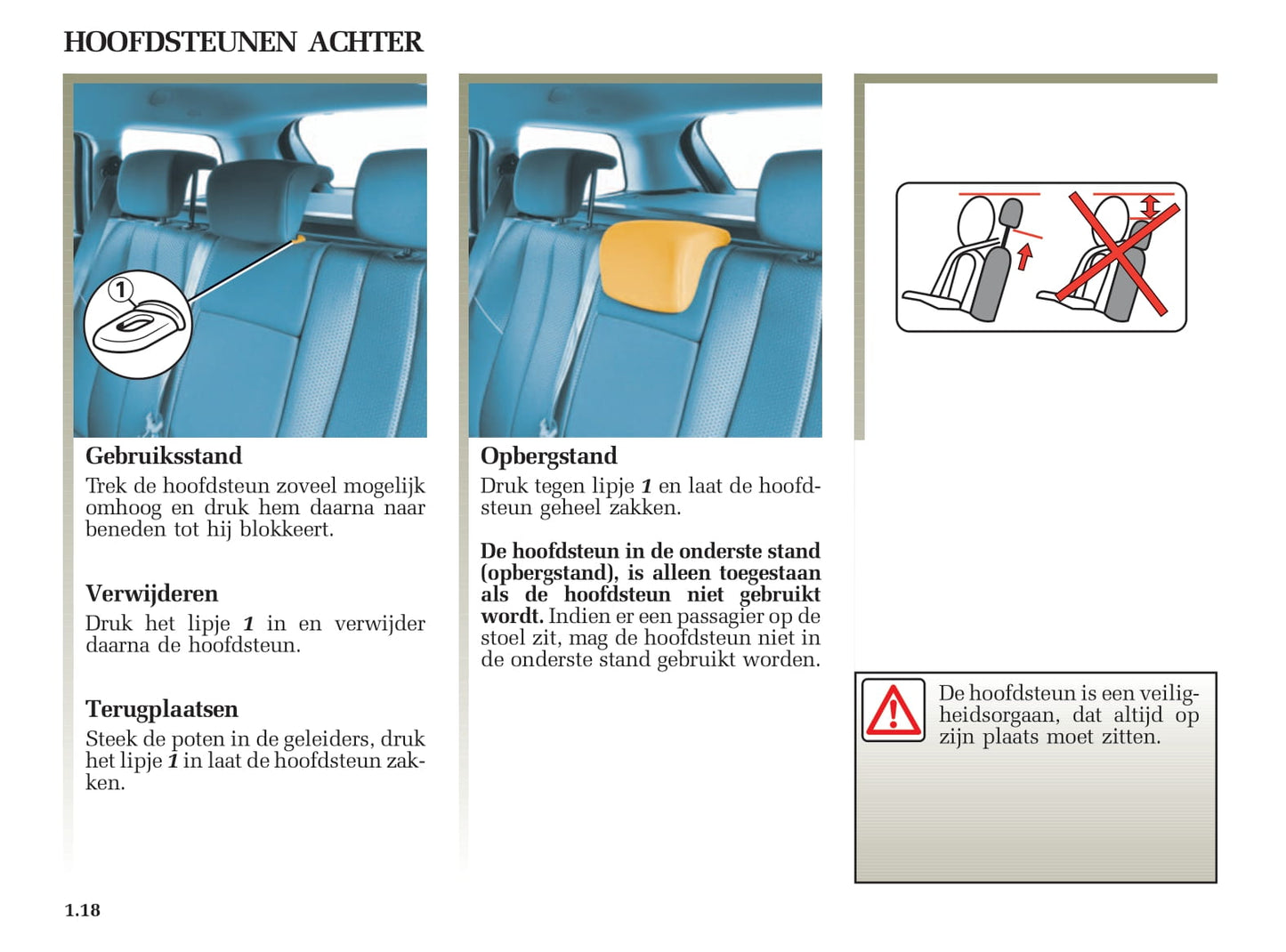 2005-2006 Renault Mégane Grandtour Owner's Manual | Dutch