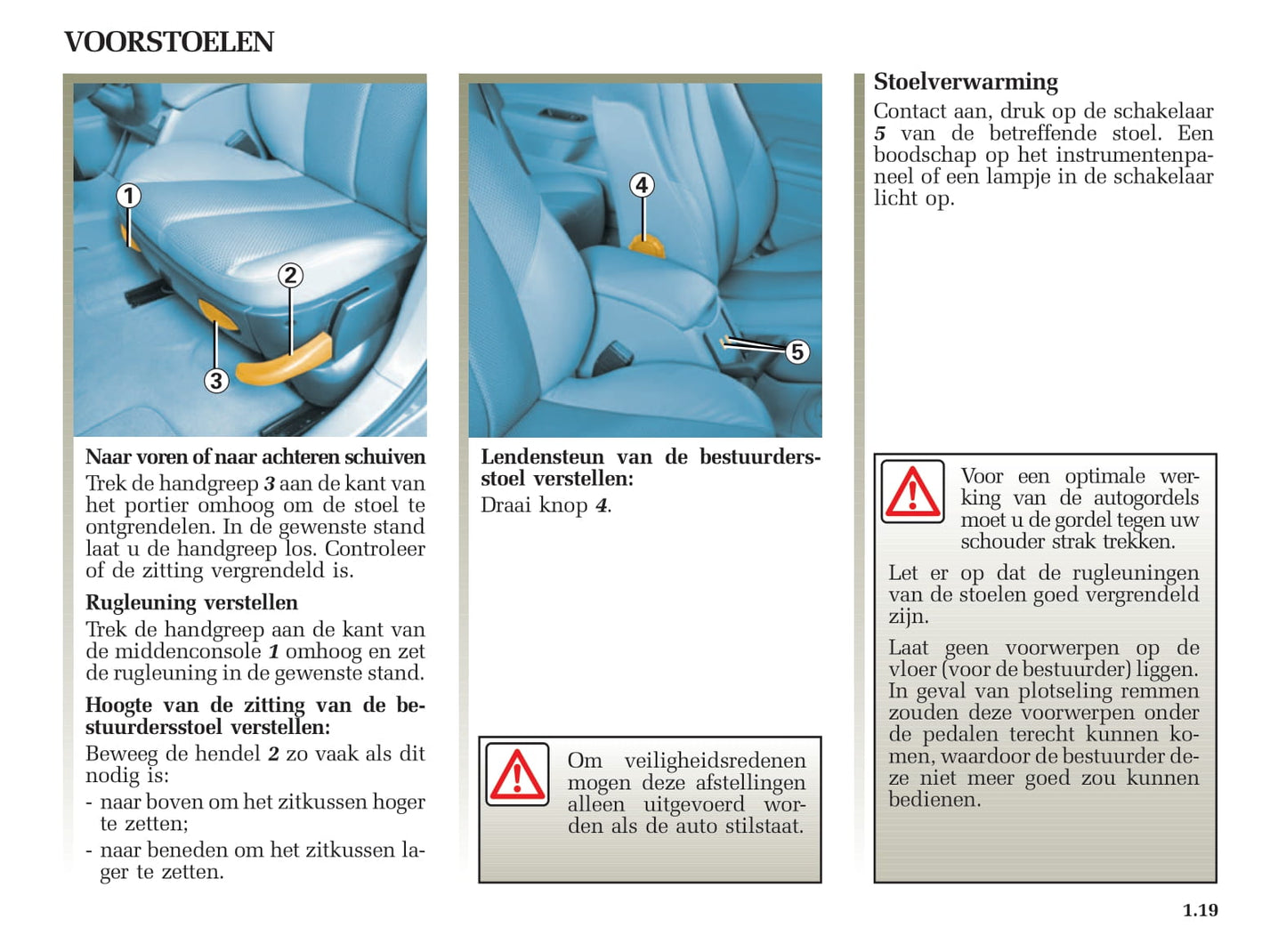 2005-2006 Renault Mégane Grandtour Owner's Manual | Dutch