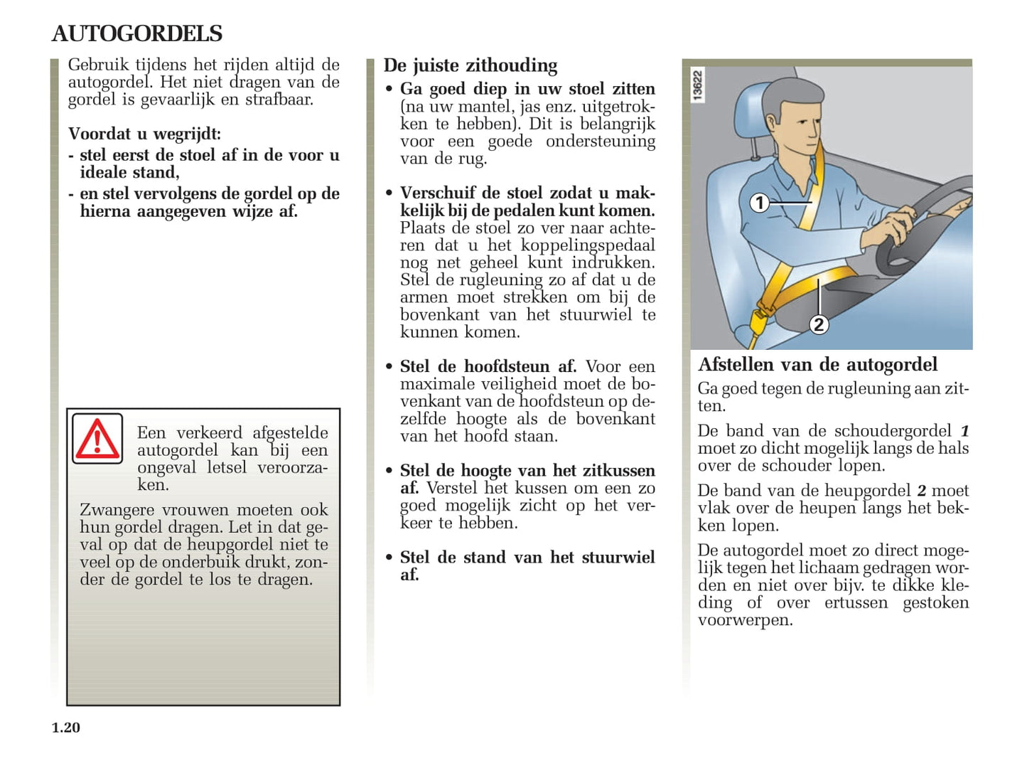 2005-2006 Renault Mégane Grandtour Owner's Manual | Dutch