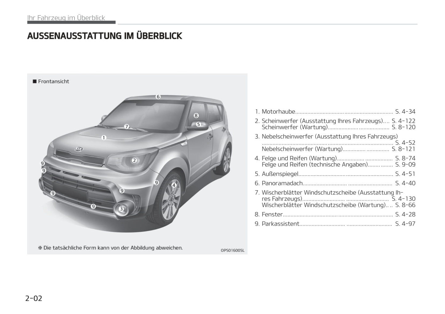 2018-2019 Kia Soul Owner's Manual | German